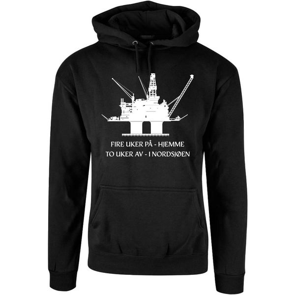 Hovedbilde OUTLET - To uker av i Nordsjøen Hettegenser - ...