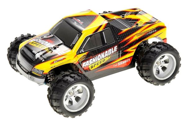 Hovedbilde WLToys Storm CC A979-A 1/18 4WD Yellow - Komplett